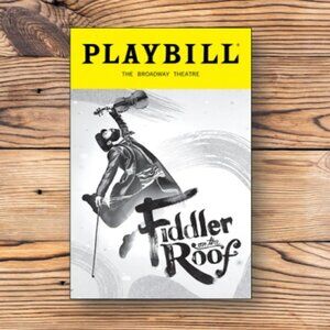 Fiddler On The Roof Playbill Broadway Musical Refrigerator Fridge Locker‎ Magnet